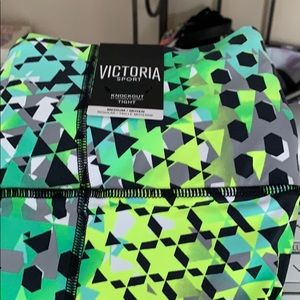 Tights matches exercise bra